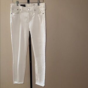 J. Crew Women's White Toothpick Skinny Jeans Women’s Size 29